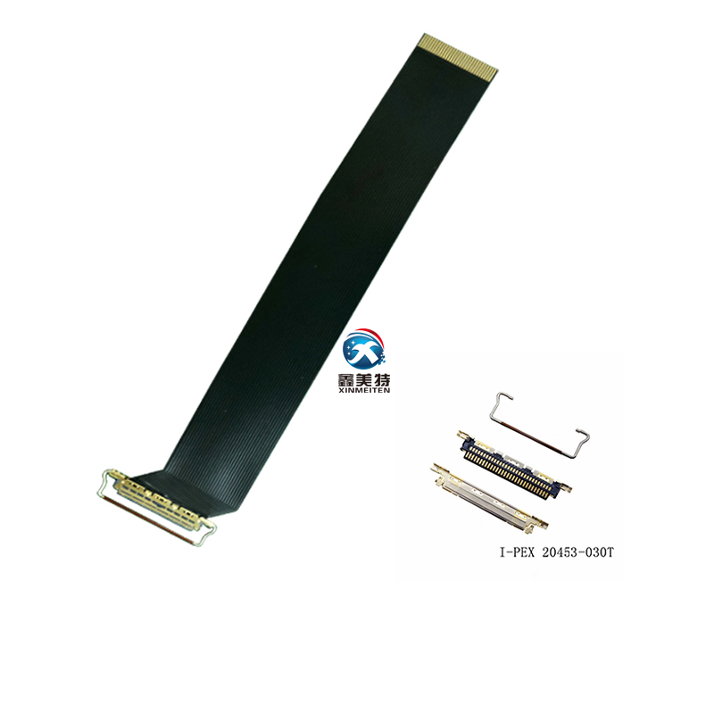 0.5-30pin FPC排線帶I-PEX20453連接頭 0.5-30pin FPC排線帶I-PEX20453連接頭